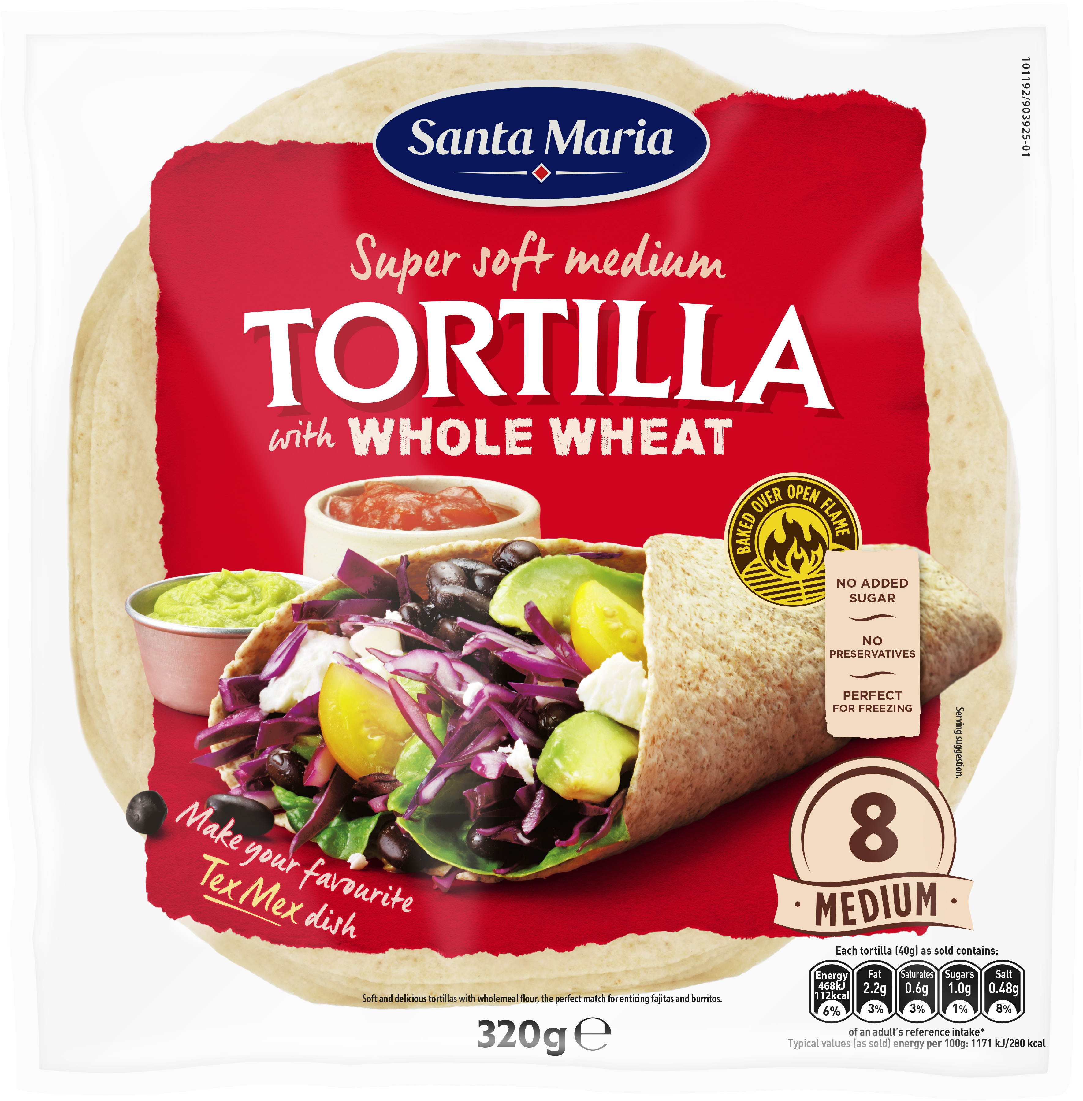 Soft Tortillas With Whole Wheat